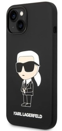 [KLHCP14MSNIKBCK] KARL LAGERFELD carcasa NFT IKONIK iphone 14 PLUS