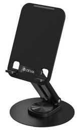 [DSTRFS] DEVIA soporte giratorio 360º TABLET/MOVIL NEGRO