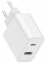 [BHR4996GL] XIAOMI cargador DUAL 33W Tipo C - USB BLANCO