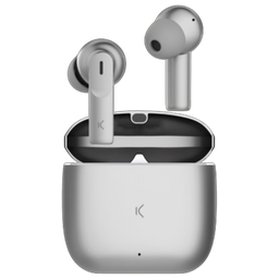 [BXTW10PL] KSIX Auriculares INALAMBRICOS METEOR PLATA