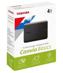 [HDTB540EK3CA] TOSHIBA 4TB 4000GB Negro disco duro externo