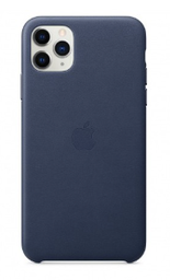 [MX0G2ZMA] APPLE Carcasa IPHONE 11 PRO MAX PIEL AZUL