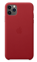 [MX0F2ZMA] APPLE Carcasa IPHONE 11 PRO MAX PIEL ROJO