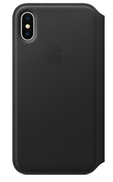 [MQRV2ZMA] APPLE FUNDA TIPO LIBRO IPHONE X PIEL NEGRO