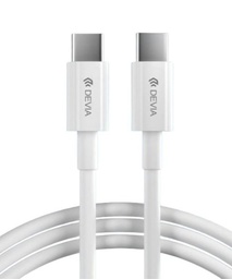 [DSTSMCPDC2] DEVIA CABLE TIPO C - TIPO C 3A 2m. BLANCO