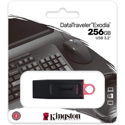[DTX256GB] KINGSTON  pendrive 128GB DataTraveler Exodia USB 3.2 (copia)