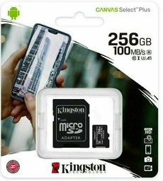 [SDCS2/256GB] KINGSTON tarjeta memoria micro SD 128GB  (copia)
