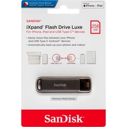 [SDIX70N256GB] SANDISK PENDRIVE IXPAND TYPE C-LIGHTNING 256GB