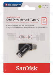 [SDDDC3128G] SANDISK pendrive dual TYPE C 64GB (copia)