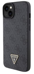 [GUHCP15SP4TDPK] GUESS CARCASA 'MAGSAFE RING CLASSIC' IPHONE 15  MARRON (copia)