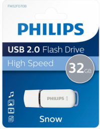 [FM32FD70B] PHILIPS PENDRIVE SNOW 16GB USB FLASHDRIVE (copia)