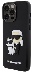 [KLHCP15X3DRKCNK] KARL LAGERFELD CARCASA CARDSLOT KC BIG IPHONE 15 PRO MAX (copia)