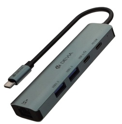 [DSTHL5EN1V2] DEVIA HUB TIPO C RJ45/3xUSB 3.1 (copia)
