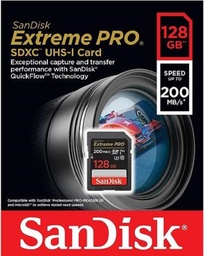 [SDSDXXD128GGN4] SANDISK EXTREME PRO  SDXC 64GB (copia)