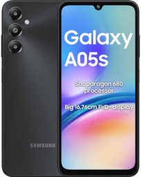 [SMA057GZKVEUB] SMARTPHONE SAMSUNG GALAXY A05s 4GB/ 64GB/ 6.7"/ NEGRO (copia)