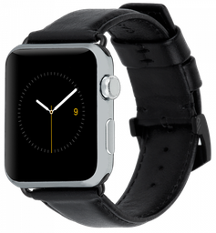 [CM032800] CASE-MATE CORREA PIEL APPLE WATCH 42/44/45mm NEGRO