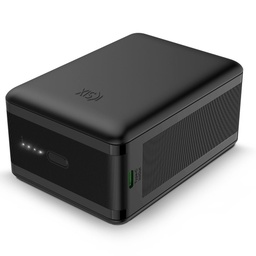[BPB30HD01] KSIX AUXILIAR SUPRA CON CABLE  30000mah 20W  NEGRO (copia)