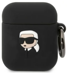 [KLA2RUNIKK] KARL LAGERFELD FUNDA K&C HEAD PIN AIRPODS 4 NEGRO (copia)