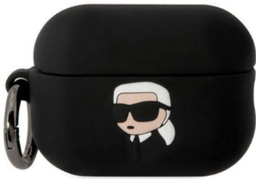 [KLAP2RUNIKK] KARL LAGERFELD FUNDA 3D KARL SILICONA AIRPODS 1/2 NEGRO (copia)