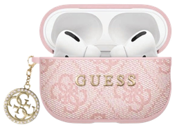 [GUA4P4E4CDP] GUESS FUNDA 4G STRASS CHARM AIRPODS 4 NEGRO (copia)