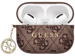 [GUA4P4E4CDW] GUESS FUNDA 4G STRASS CHARM AIRPODS 4 ROSA (copia)