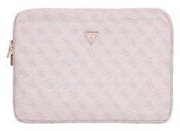 [GUCS14ZP4DPTP] GUESS FUNDA 4G ZIPPER PORTATIL 13"- 14" ROSA