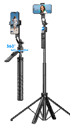 [DSTTSIASS] DEVIA SELFIE STICK CONTROL/TRIPODE