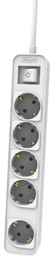 [CHP2154W12] PHILIPS REGLETA 6 TOMAS CON INTERRUPTOR 1,5m BLANCO (copia)