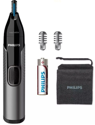 [NT3650/16] PHILIPS PERFILADOR DE NARIZ 3650 A PILAS + 3 ACCESORIOS (copia)