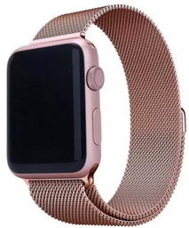 [DSTWBM44RG] DEVIA CORREA METALICA MILANESE APPLE WATCH 42/44/45/49mm ORO ROSA