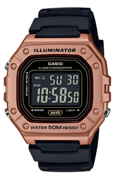 [W218HM5BVDFDI] CASIO RELOJ TIMELESS COLLECTION ESFERA AZUL HIELO/ CUARZO