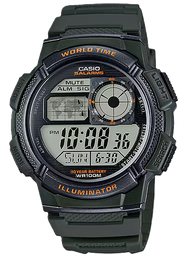 [AE1000W3A] CASIO RELOJ AE-1000W-3A VERDE