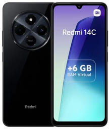 SMARTPHONE XIAOMI REDMI 14C 4GB/ 128GB/ 6.88"/ NEGRO (copia)