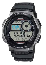 [AE200W1A] CASIO RELOJ TIMELESS COLLECTION ESFERA AZUL HIELO/ CUARZO