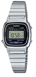 [LA670WA1D] CASIO RELOJ TIMELESS COLLECTION ESFERA AZUL HIELO/ CUARZO