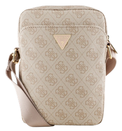 [GUTB8P4GFTSP] GUESS BANDOLERA 8" 4G TRIANGLE LOGO MARRON (copia)