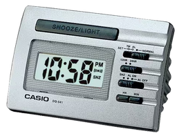 [DQ541D8RDF] CASIO DESPERTADOR DQ-541D-8RDF GRIS