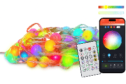 [BXLEDST10MBU] KSIX TIRAS LED ESTRELLAS RGB 5M 12W (copia)