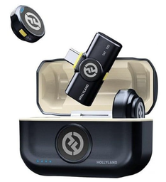 [HL0086] HOLLYLAND MICROFONO INALAMBRICO LARK M2 COMBO / ESTUCHE CARGA / GRIS ESPACIAL (copia)