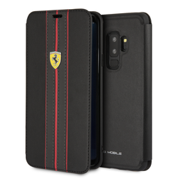 [FESURFLBKTS9LBKR] FERRARI funda 'ON TRACK' Samsung Galaxy S9+ NEGRO