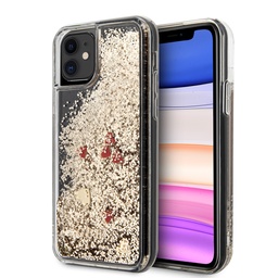 [GUHCN58GLHREGO] GUESS carcasa 'FLOATING HEARTS' IPhone 11 PRO ORO