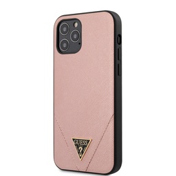 [GUHCP12SVSATMPI] GUESS carcasa V.STITCH iphone 12 MINI ROSA